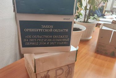 Проект областного бюджета поступил в Заксоб